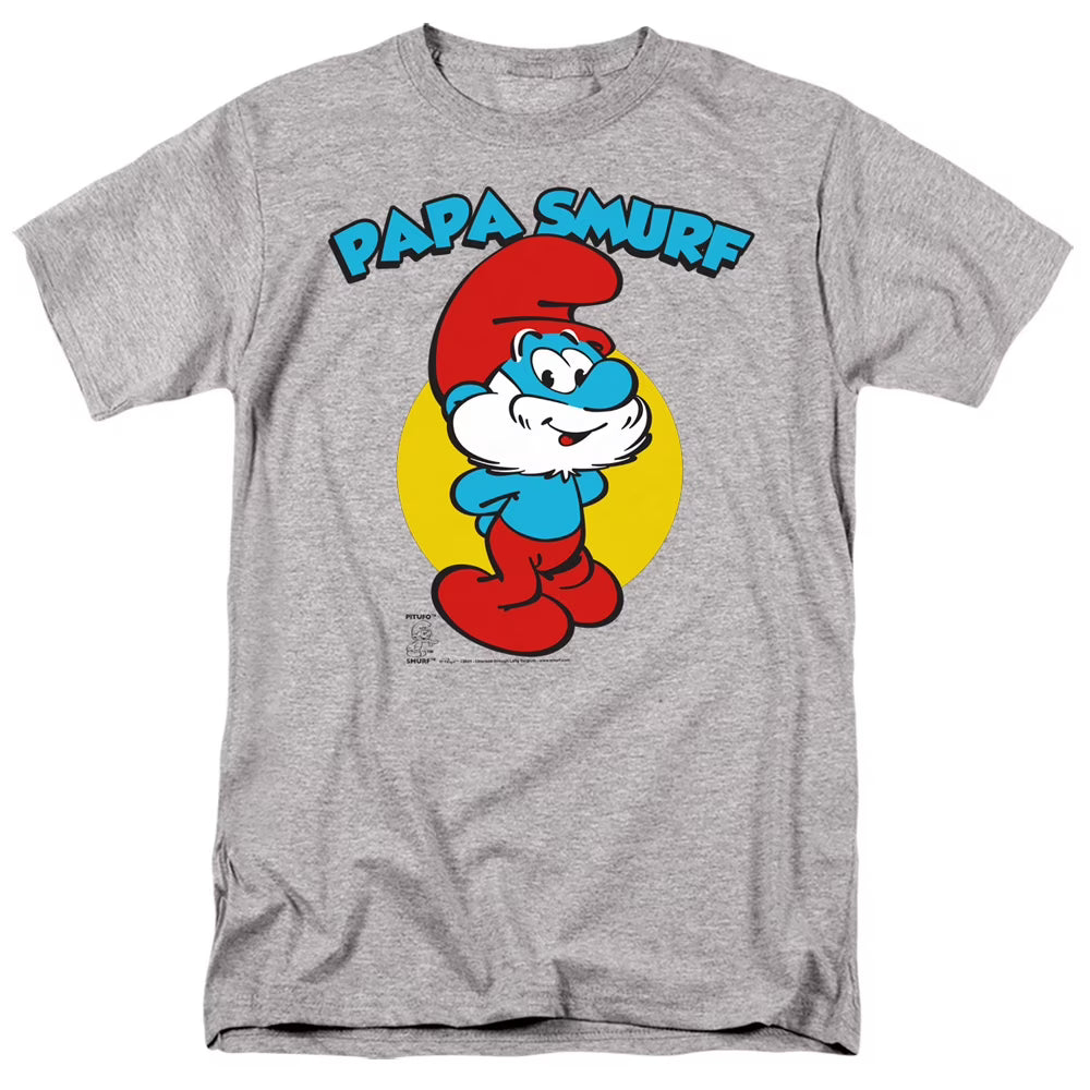 Papa Smurf Unisex Adult T Shirt B52950