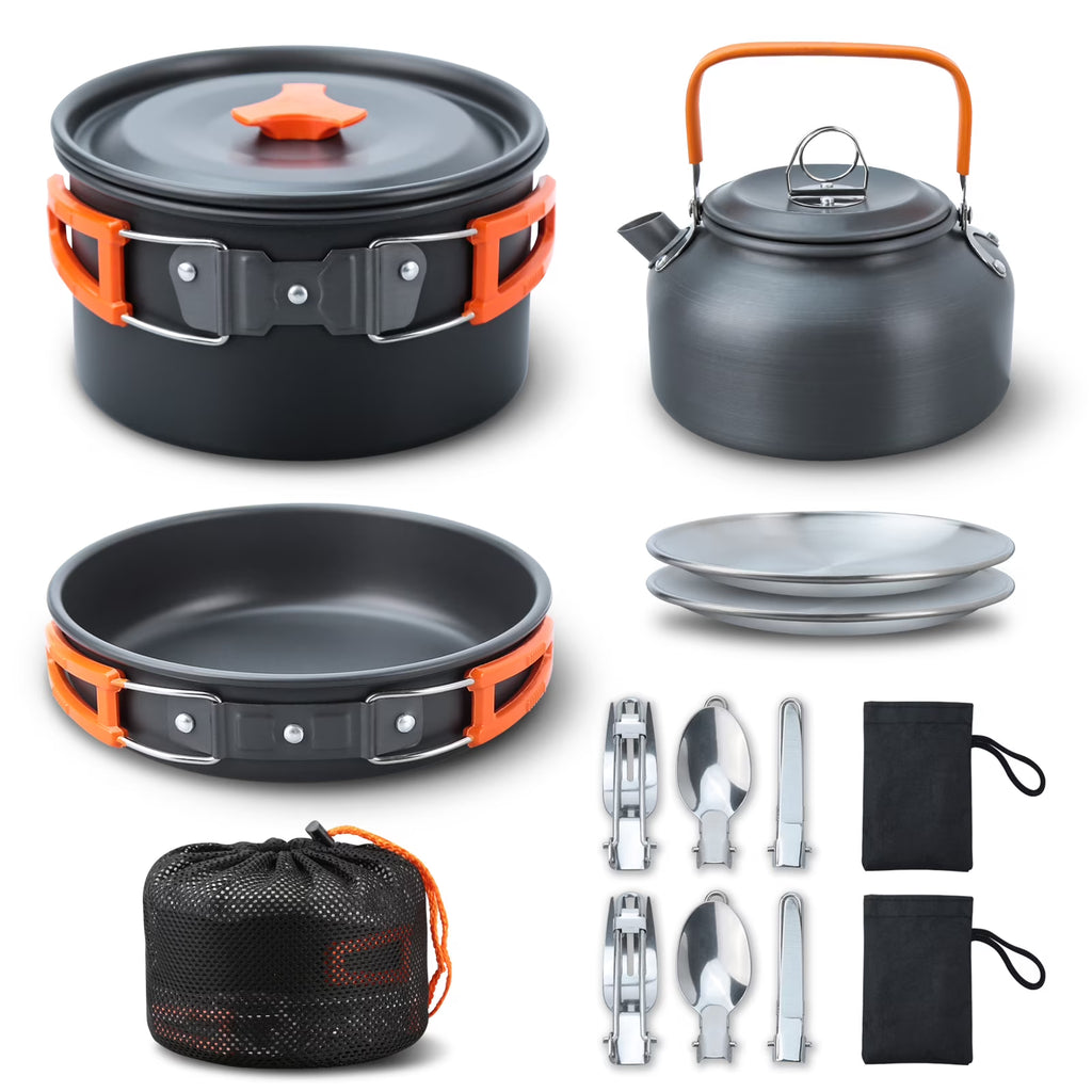 16pcs Camping Cookware Set I32693