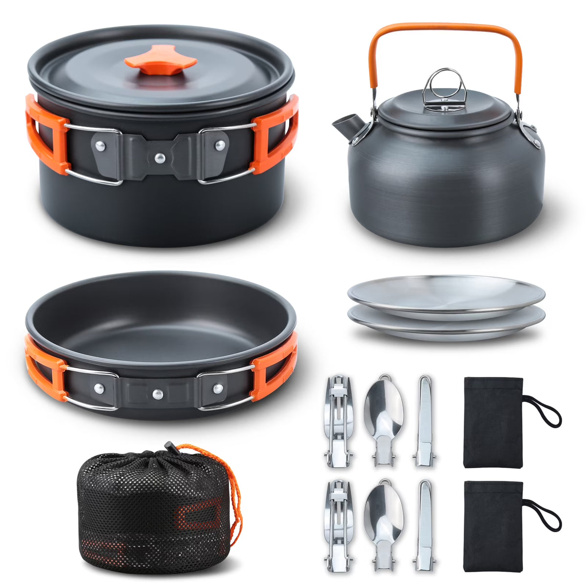 16pcs Camping Cookware Set I32693