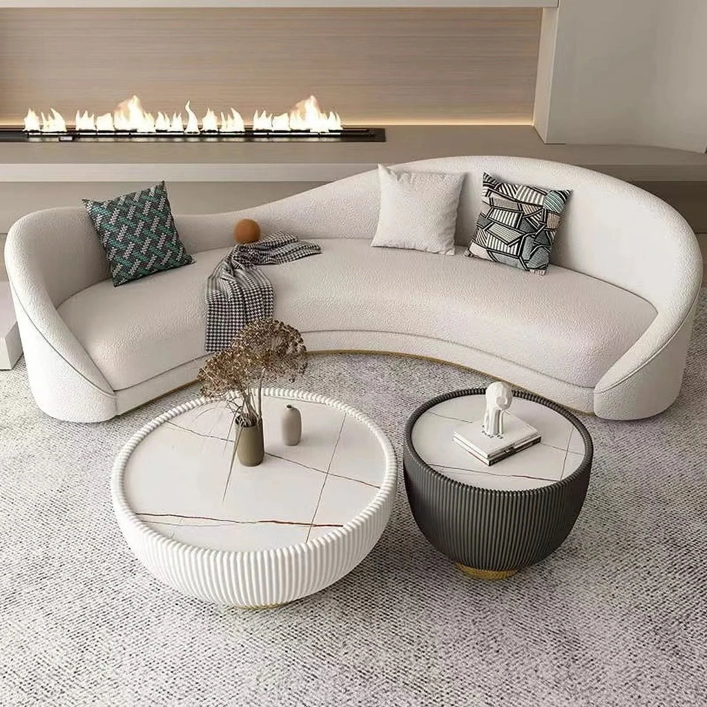 White European Minimalist Arm Sofa I107178