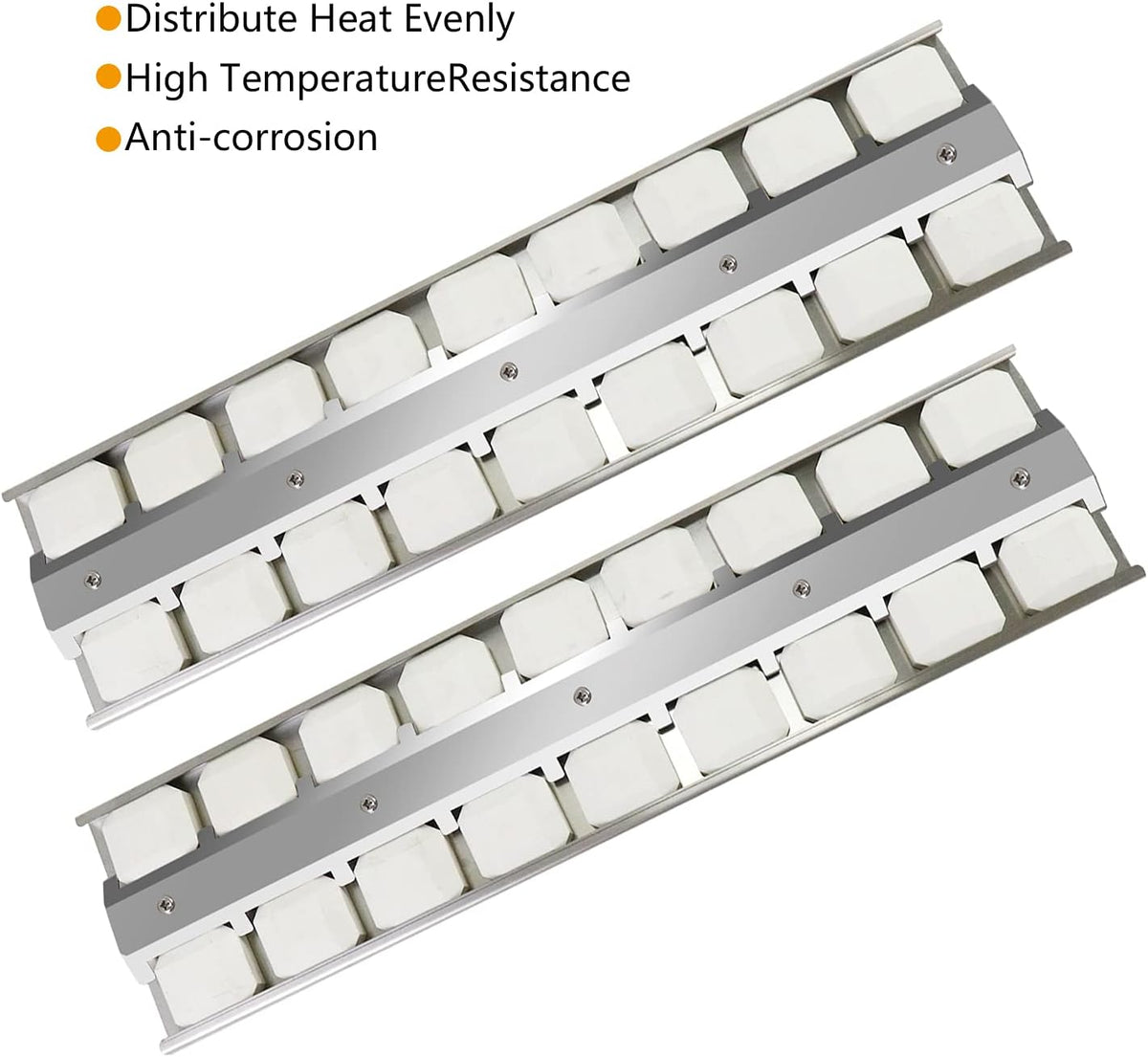 Heavy Duty Stainless Steel Grill Briquette Tray, Pack of 2 D76495