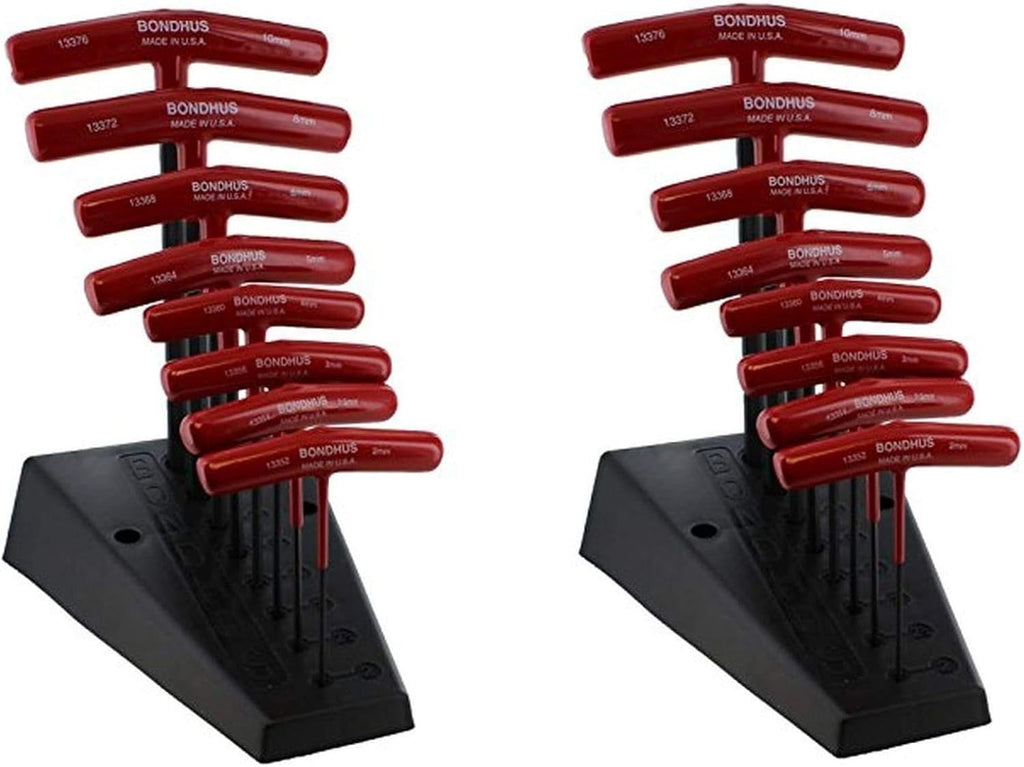 Set of 8 Hex T-handles with Stand C1877