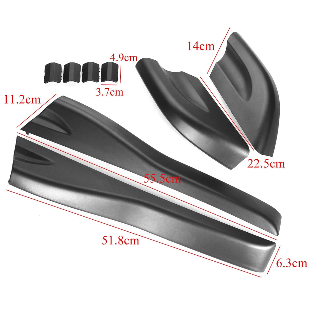 Black Car Roof Rack Rail End Cover Cap for Hyundai Tucson L539868