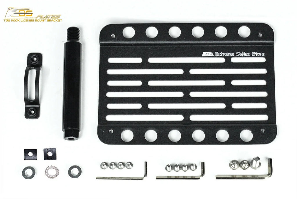 Tow Hook License Plate Relocator Mount Bracket E44412