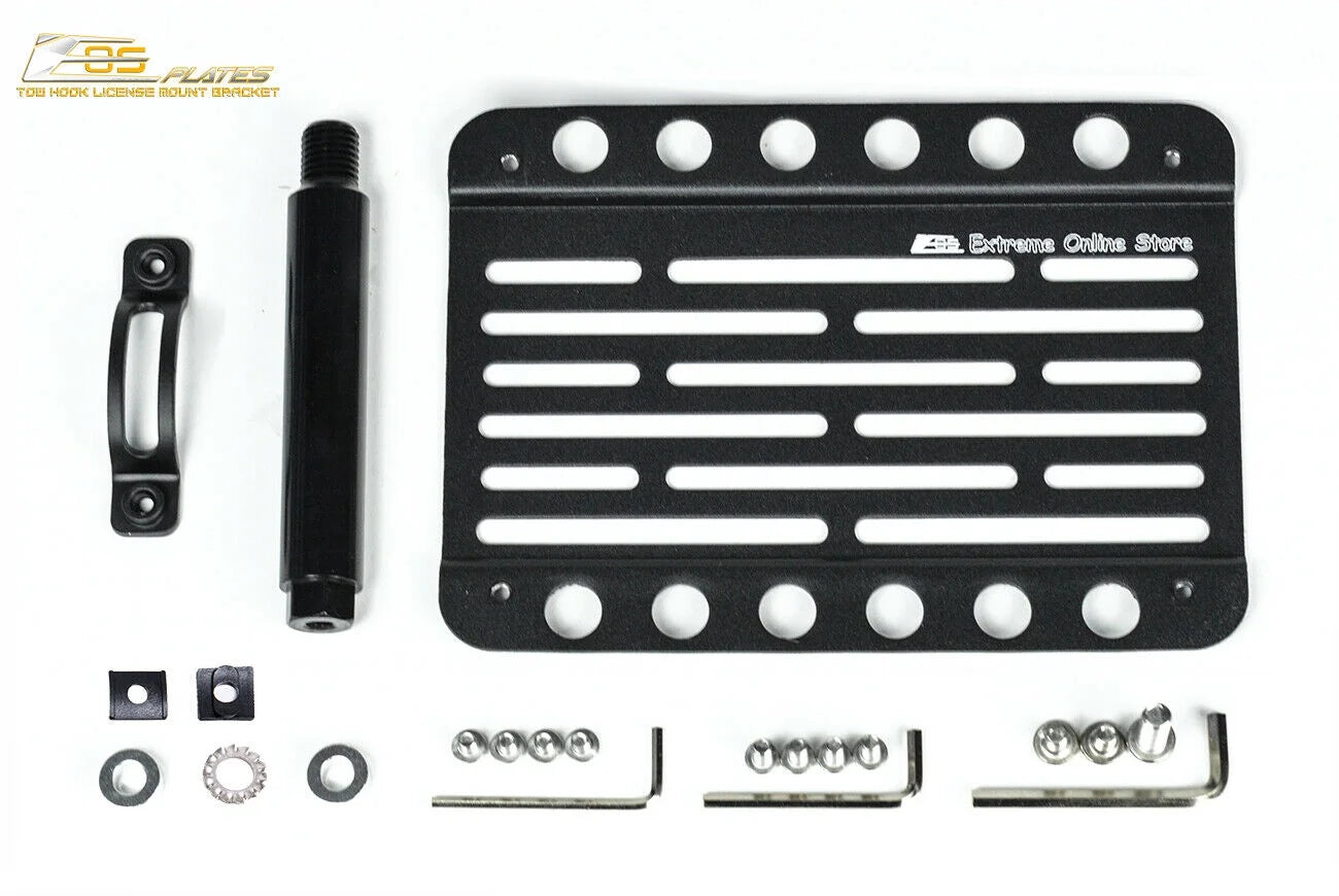 Tow Hook License Plate Relocator Mount Bracket E44412