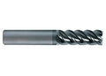 55CR V-Carb 5 Flute End Mill, Aluminum Titanium Nitride Coating, 3/8x22 Cutting Diameter D176760