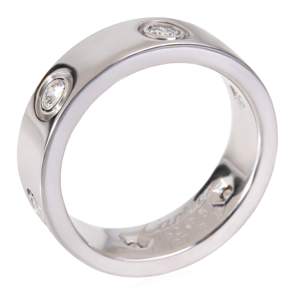 18k White Gold Diamond Ring A80805