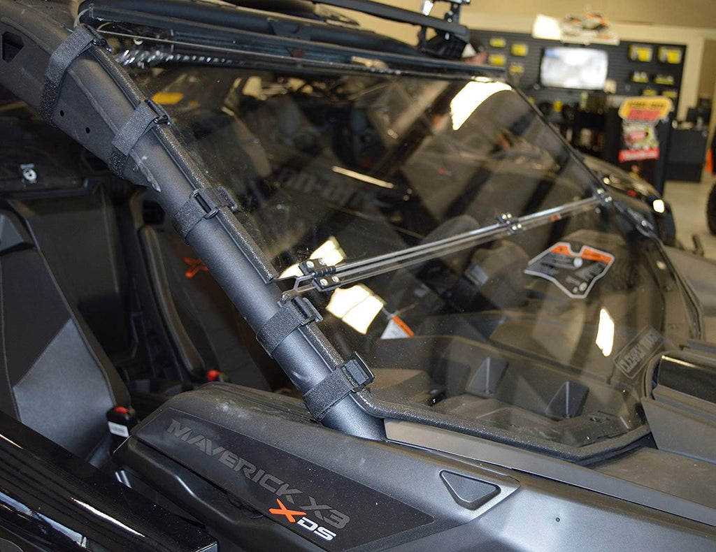 Full Folding Scratch Resistant SxS UTV Windshield W705286