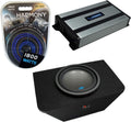 12" Dual 4 Ohm Sub with 4 Gauge Amp Install Kit and Sub Amp Y25603
