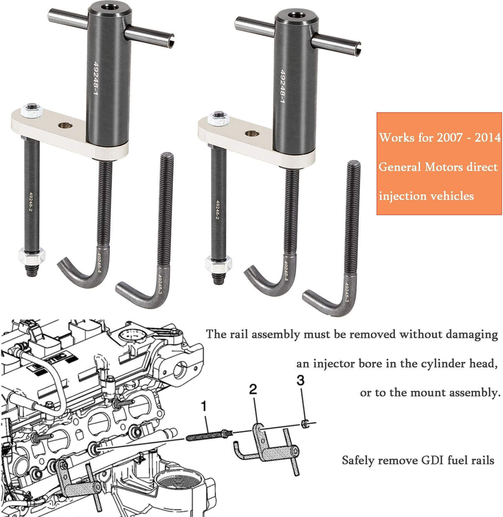 Injector Rail Assembly Remover for Direct Injection Engines 2007-2014 W508