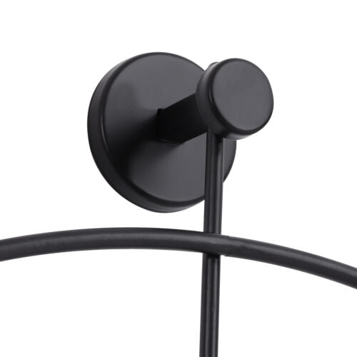 Black Wall Clock Pendulum Silent Quartz Movement Y435
