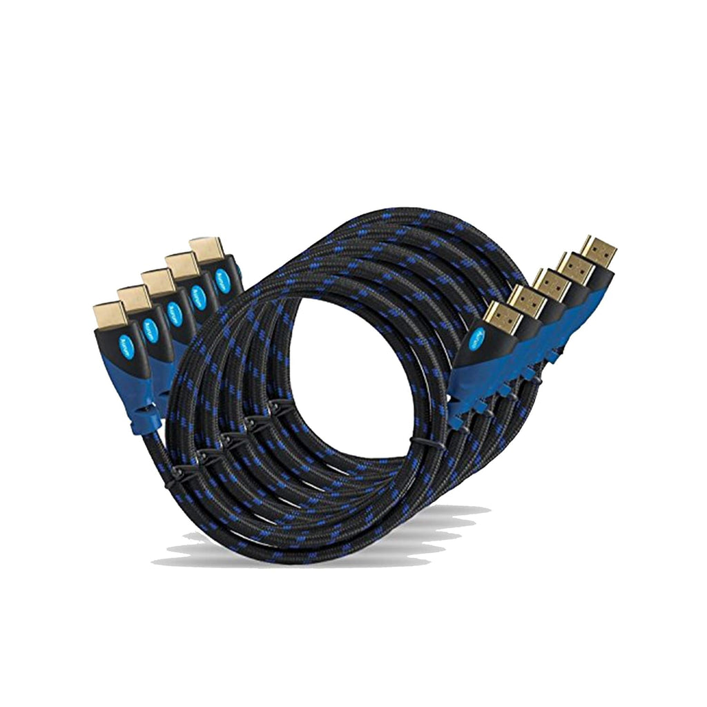 6 Ft Braided HDMI Cable with Ethernet 20 Pack K398821