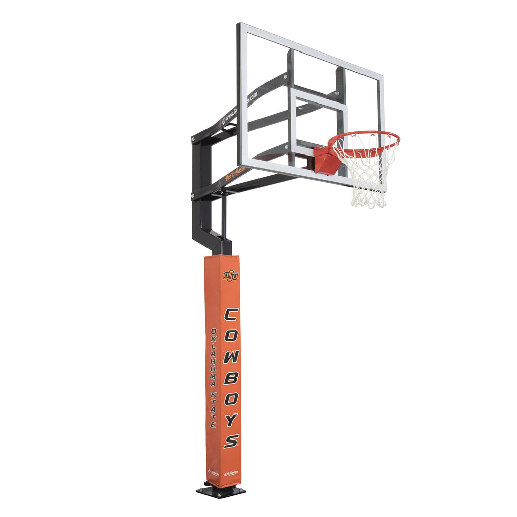 Orange NCAA Basketball Pole Pad D411306