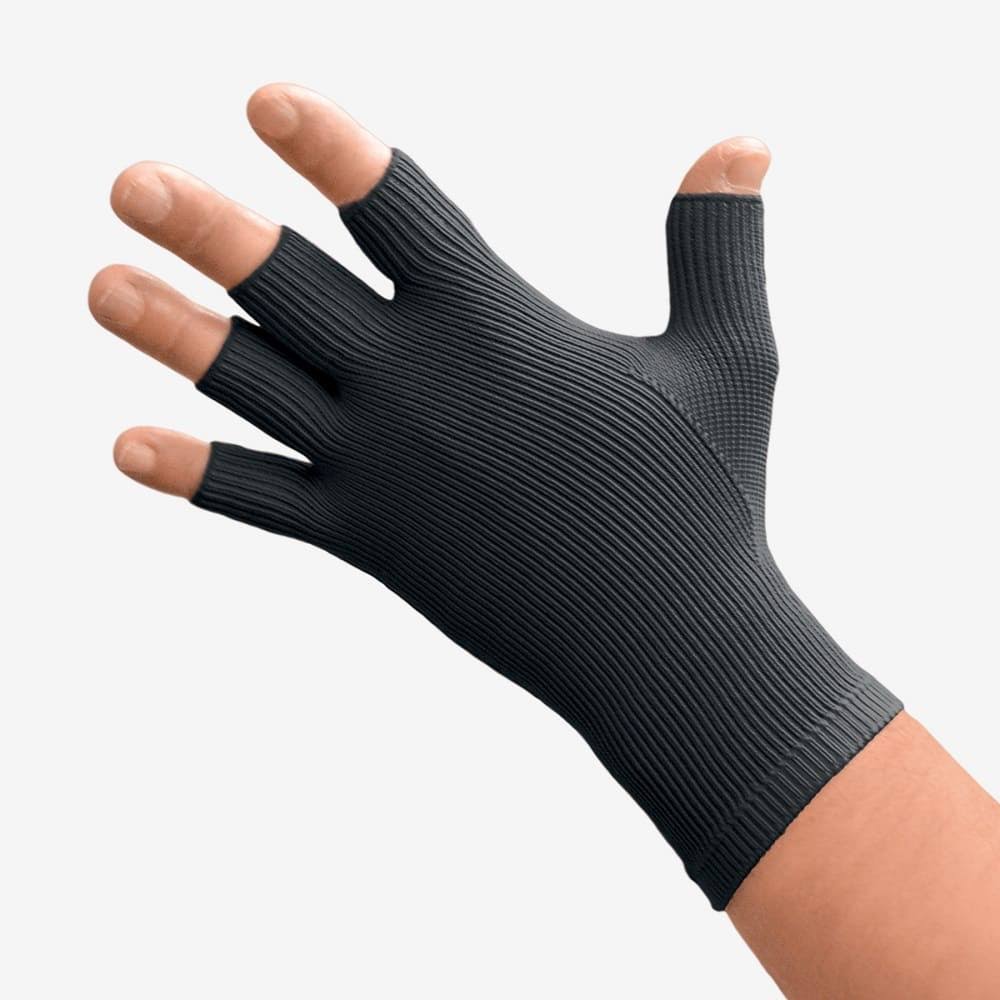 Beige Quarter Finger Compression Glove, Large G974209