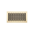 Brushed Brass Floor Register Y954