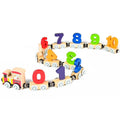Wooden Magnetic Train Building Blocks Puzzle Toys D425