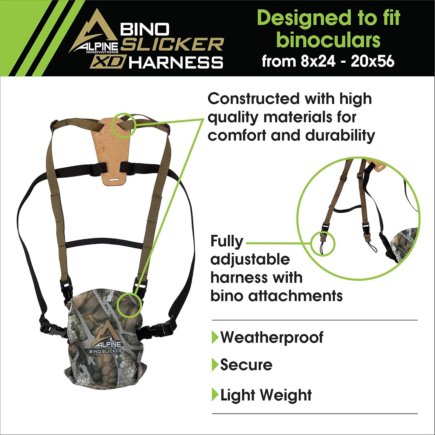 Ultralight Weatherproof Harness Pack of 2 M80482