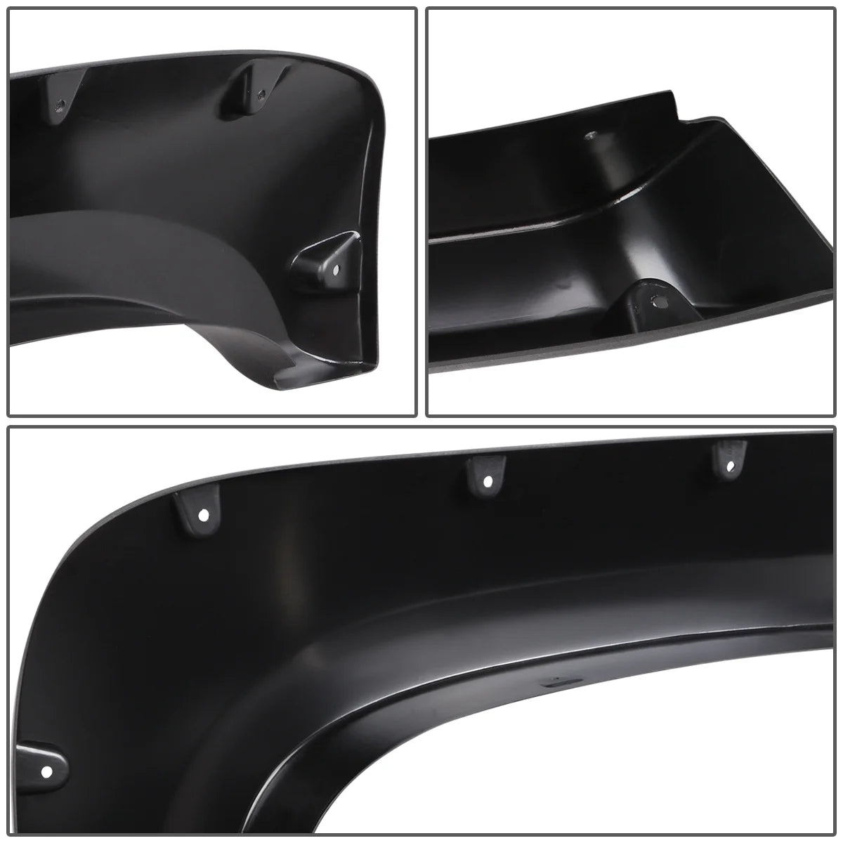 Pocket-Rivet Fender Wheel Flares for Chevy Silverado Fleetside Long Bed M711