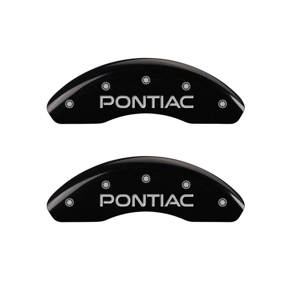 Black Pontiac Caliper Covers P9577